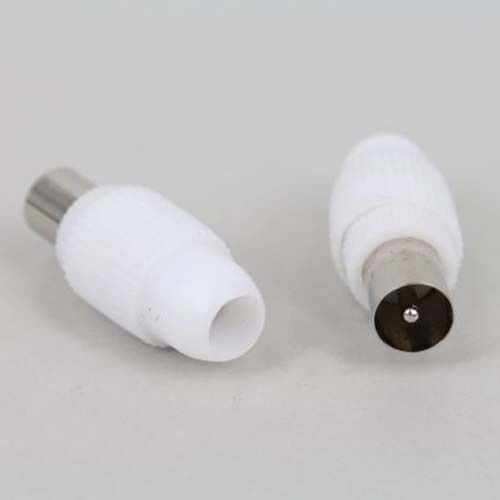 10pcs FM Atenna Male to Female PAL TV RF Coxial Connector Adapter Plug