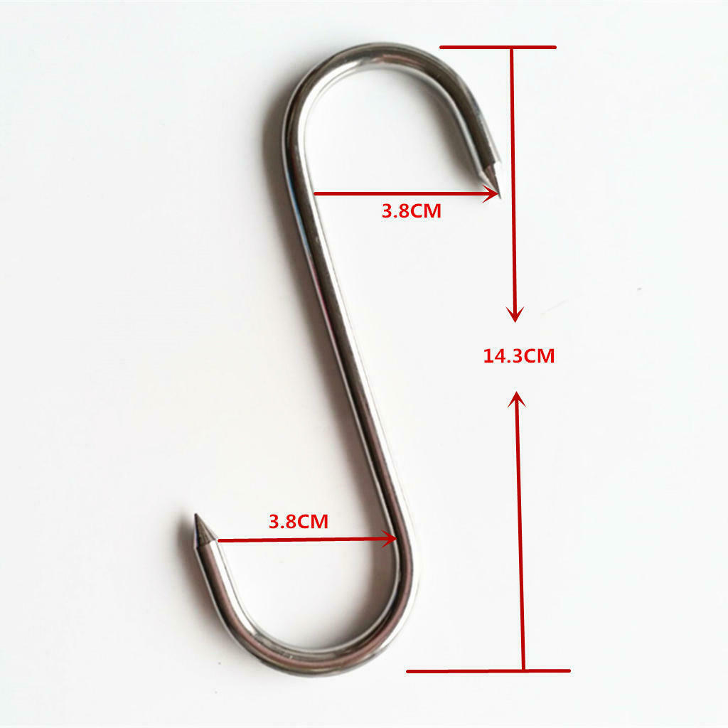 Meat S Hook Kitchen Pan Pot Utensil Hanger Hanging Stainless Steel