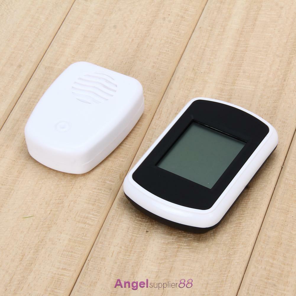 Digital Wireless Thermometer Clock Weather Home Indoor Outdoor Temperature Test