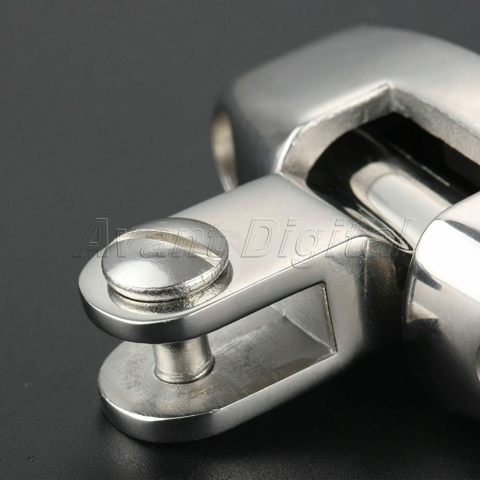1x Boat Marine Grade AISI 316 Stainless Steel Deck Hinge Rotate 180 Degree 70mm