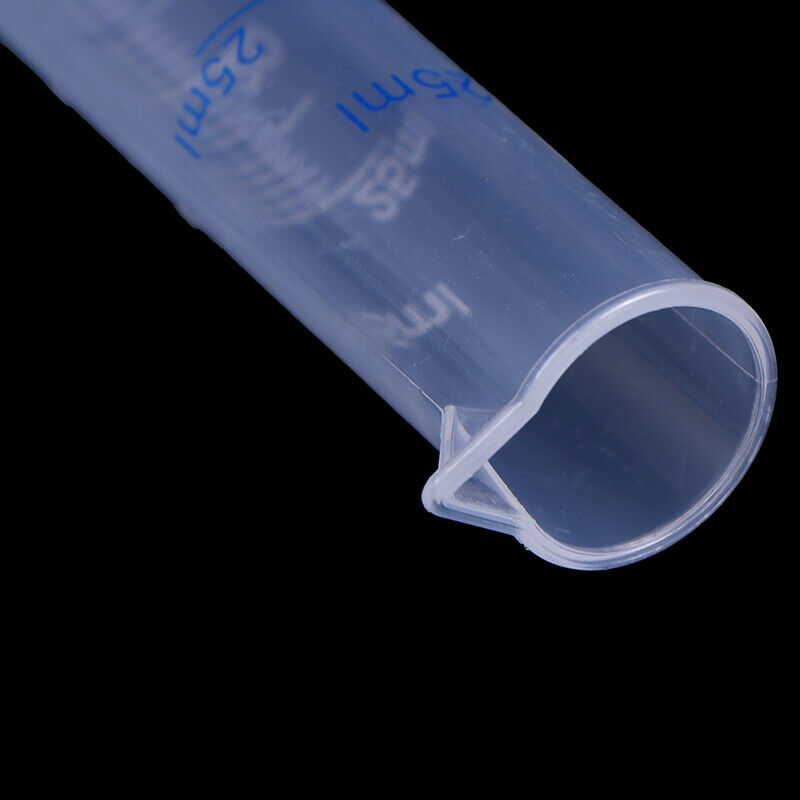 25ml measuring cylinder blue scale acid and alkali resistant measuriZ1J^.l8
