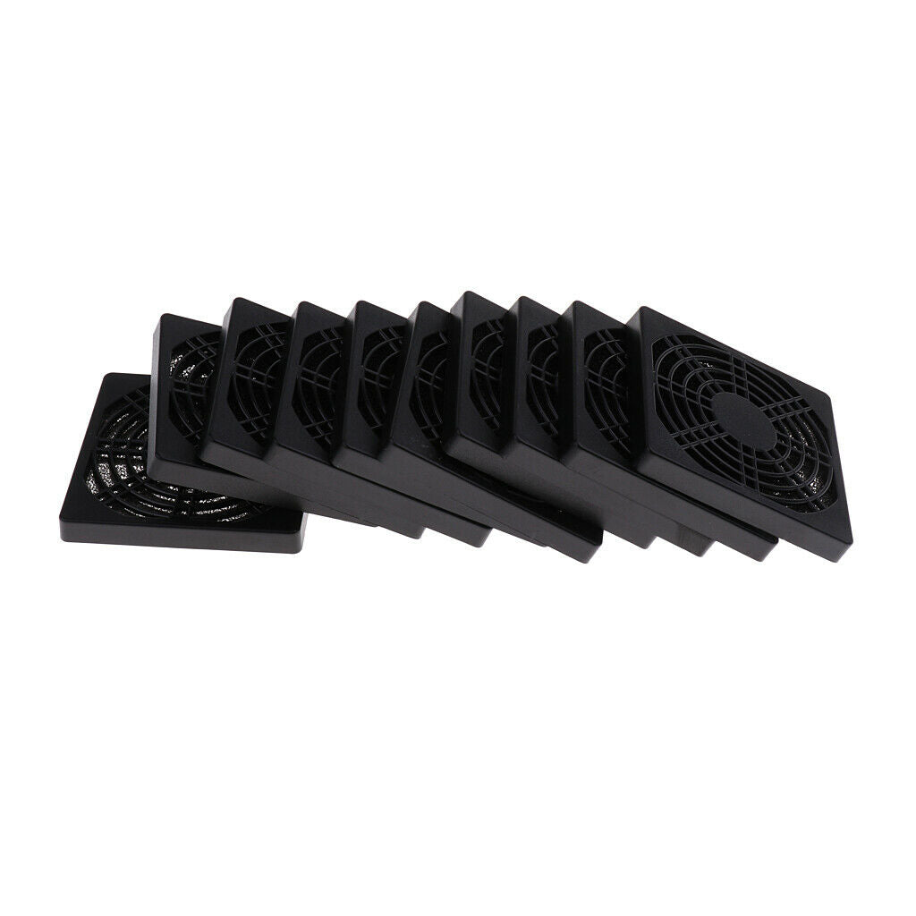 20x Ventilation Protection Grille With Dust Filter For Fan PC Computer Case 8cm