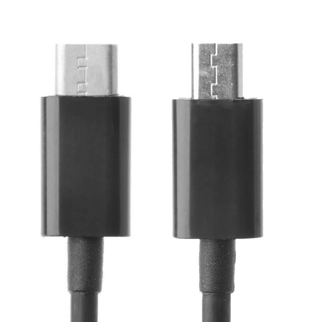 2x Type USB-C to Micro-USB 2.0 Cable Connection Cable Extension Cable, Short