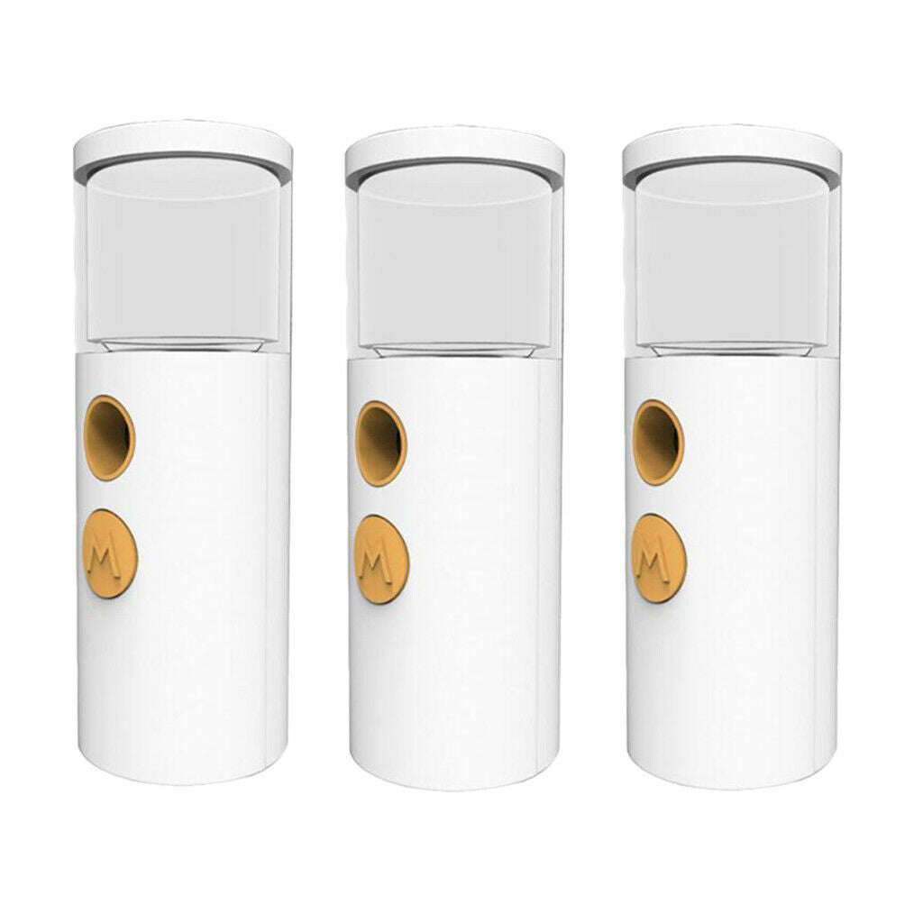 3x Nano Facial Mister 20ml Face Mist Sprayer Portable Face Moisturizing Tool
