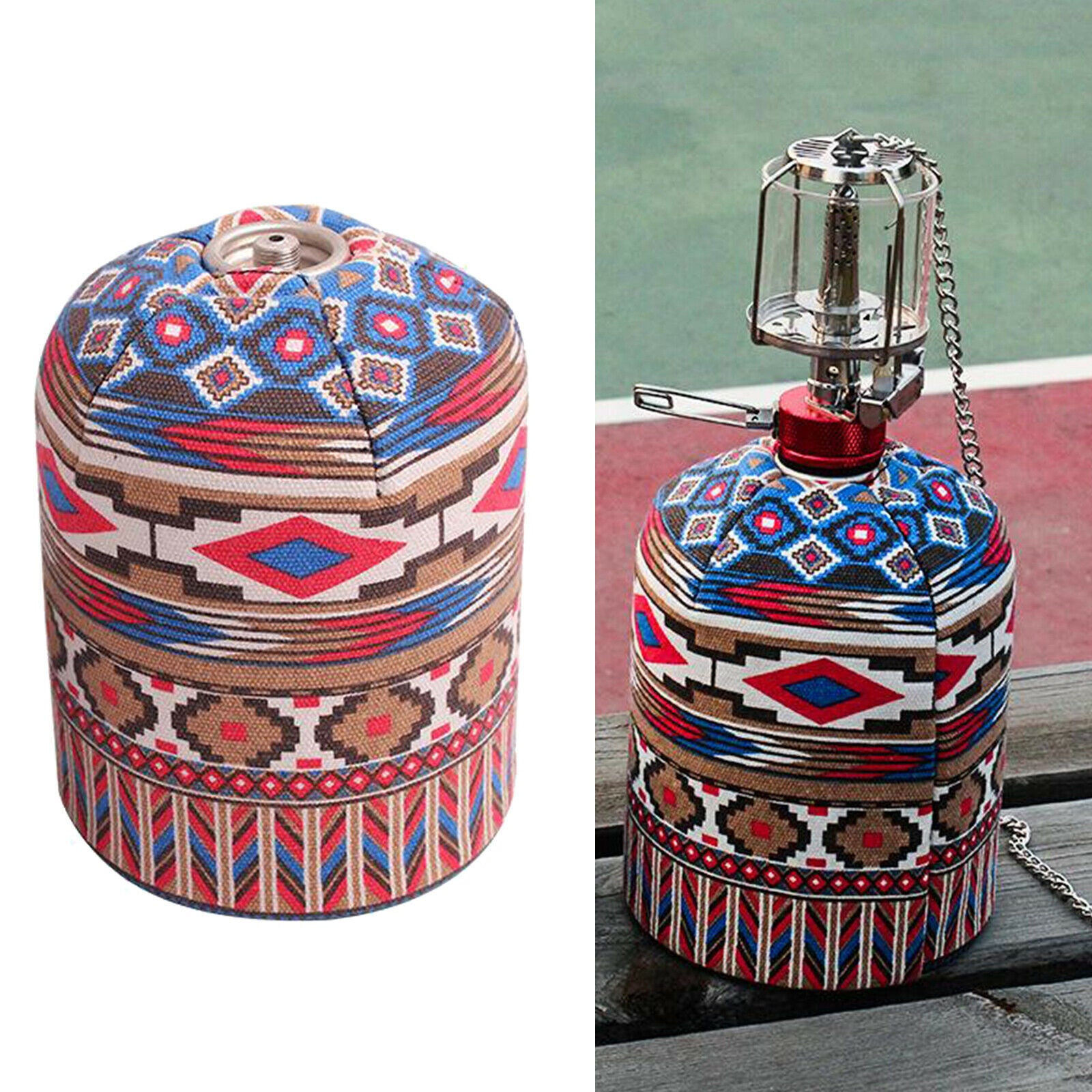 Fuel Cylinder Cover Storage Bag Gas Canister BBQ Stove/Lantern Sleeve Pouch