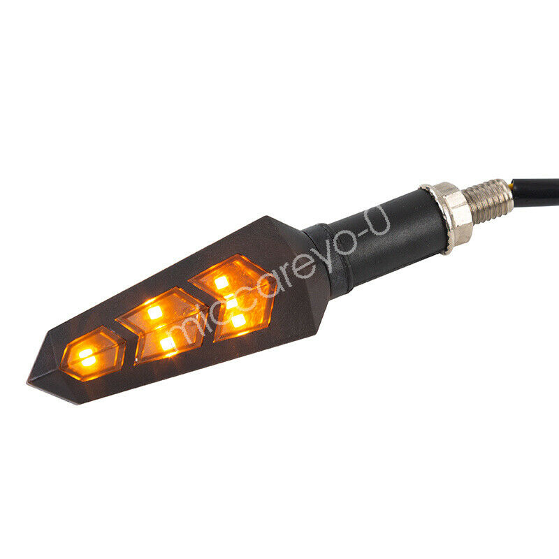 Motorcycle Front Rear LED Turn Signals Blinker Light Indicator Lamp Universal