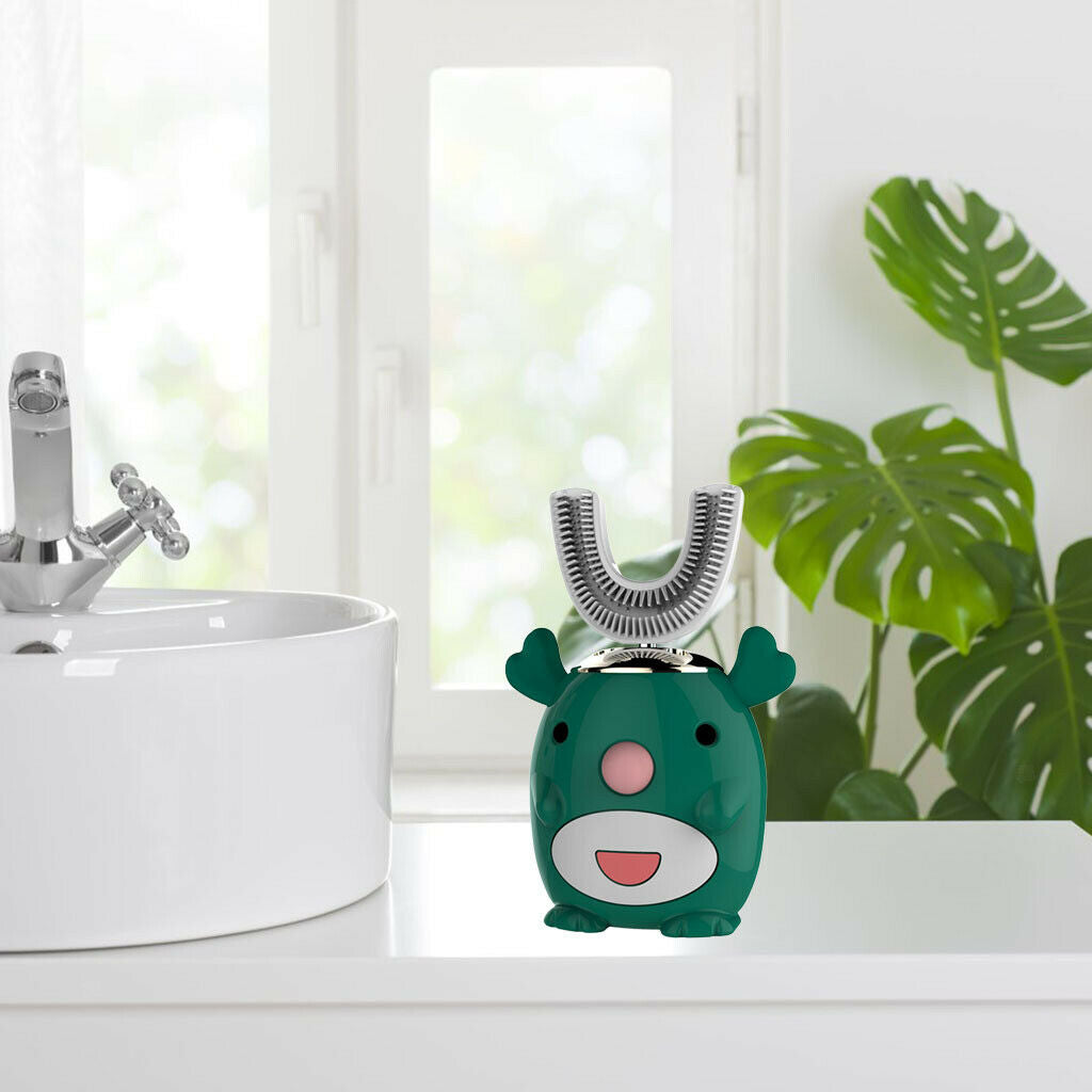 Electric Toothbrush with U-Shaped Rechargeable Ultrasonic Auto Waterproof Five