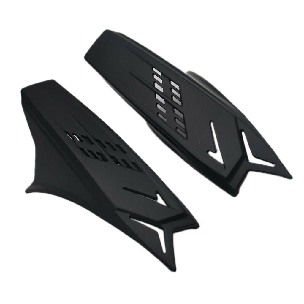 Set of 2 Protective Racing Plastic Strong Adhesive Decor Helmet Horns Ears
