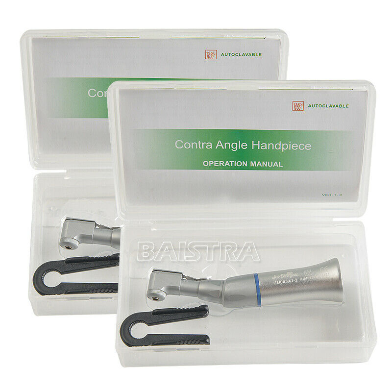 2X NSK Style Dental Wrench E-type Contra Angle Low Speed Handpiece JD005A1-2
