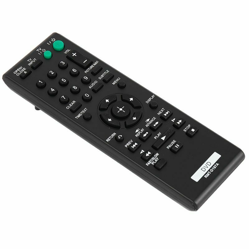 Rmt-D197A Smart Remote Control for Sony Dvd Dvp-Sr210 Dvp-Sr210P Dvp-Sr510H DvK3