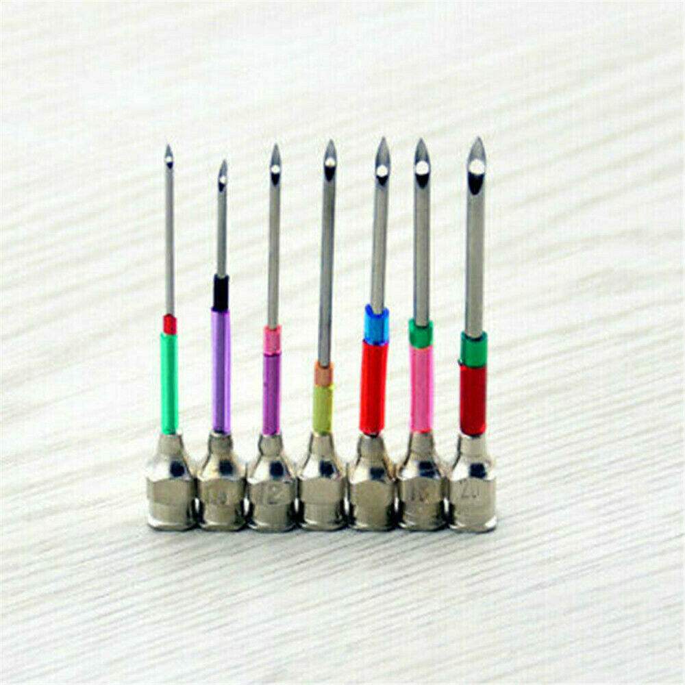 8pcs Embroidery Pen Pin Knitting Sewing Crafts Tools Threader Punch Needle Set