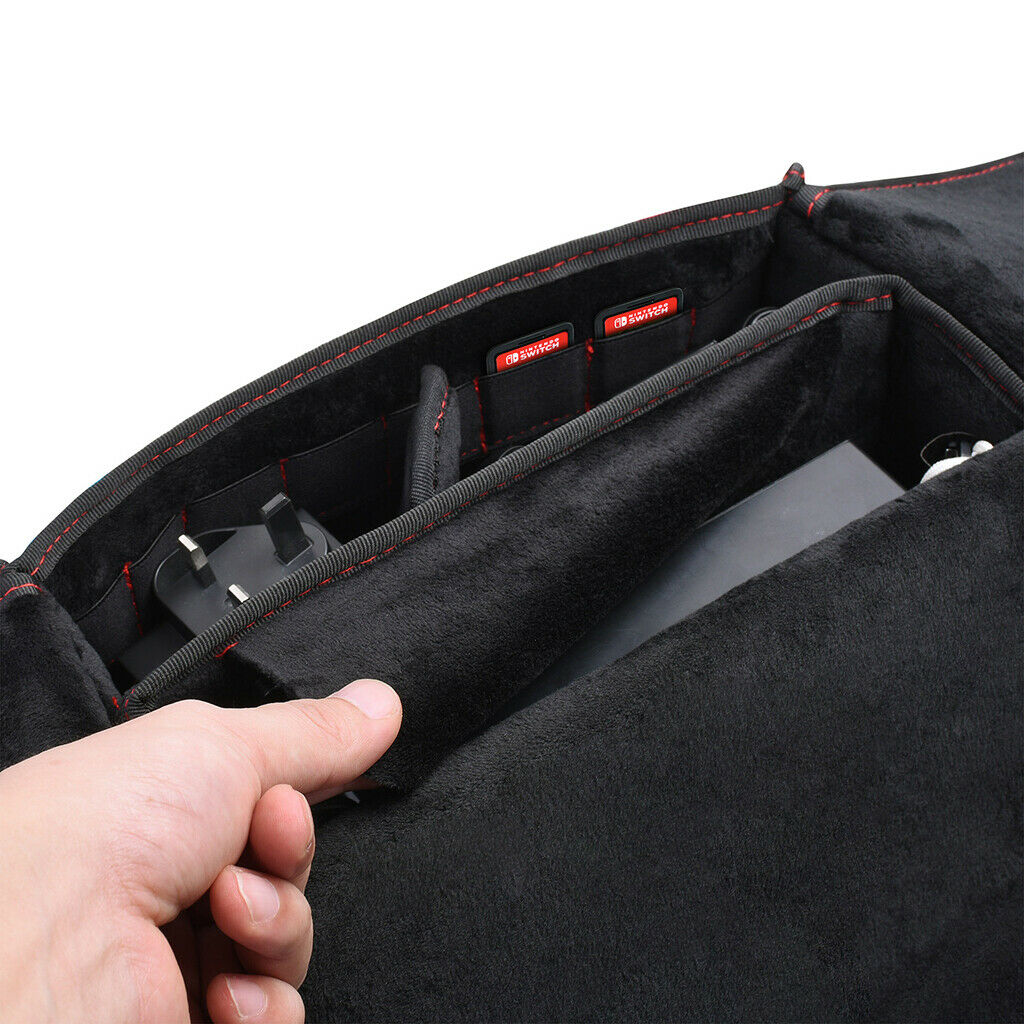 For Nintendo Switch Protective Carrying Case Cover Travel Storage Bag Black