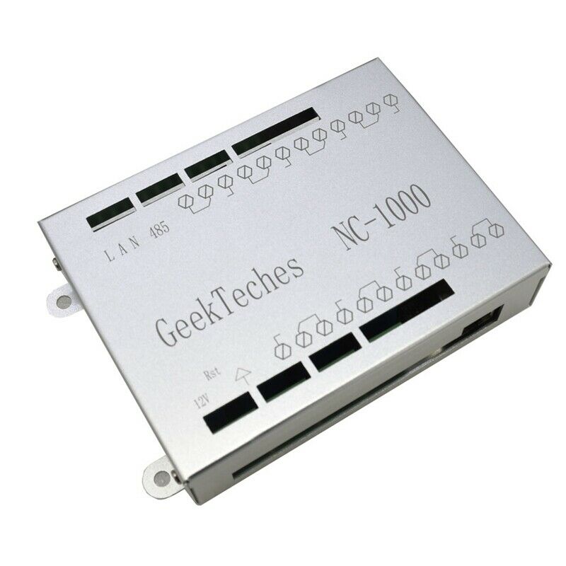 2X(NC-1000 Ethernet RJ45 TCP/IP Remote Control Board with 8 Channels Relay F9T4)