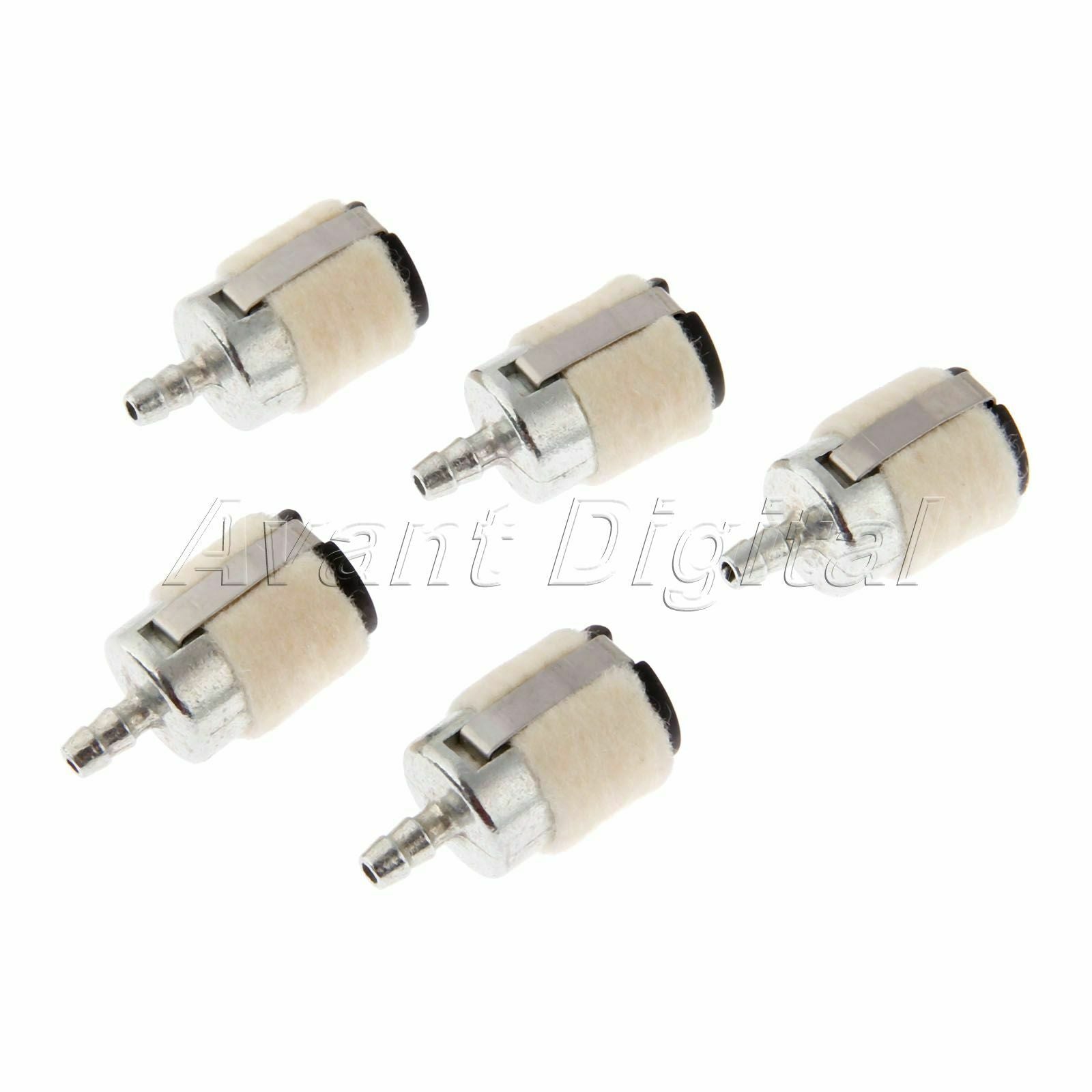 5pcs Wool Fuel Filters Earth Auger Water Pump Parts for Chain saw Brush Cutter
