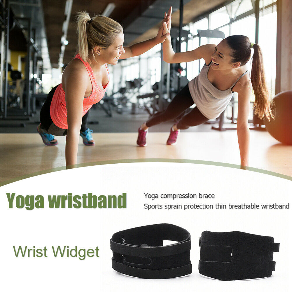 2pcs Sport Wristband Basketball Running Yoga Bracer Breathable Wrist Guard @