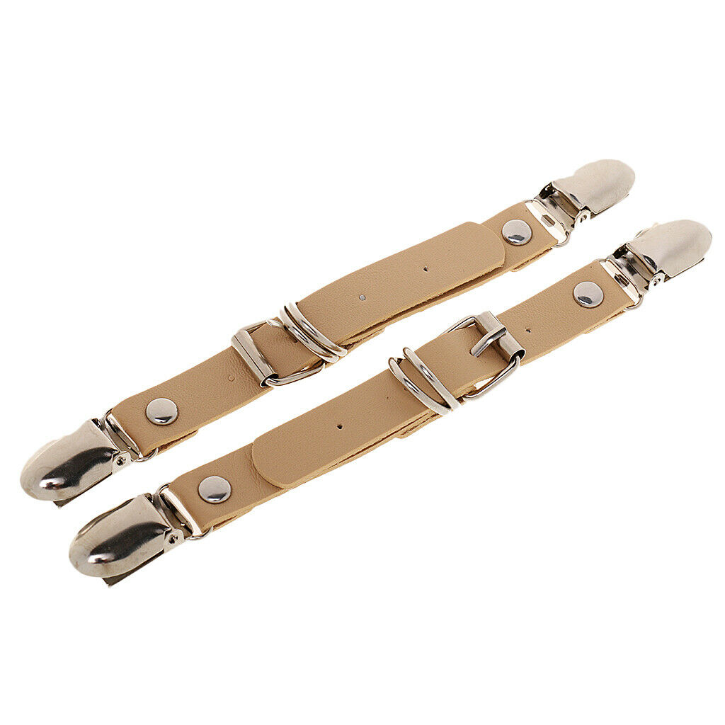 Pack of 3 Pairs Women Ladies Charm Leg Garter Strap Artificial Leather Thigh