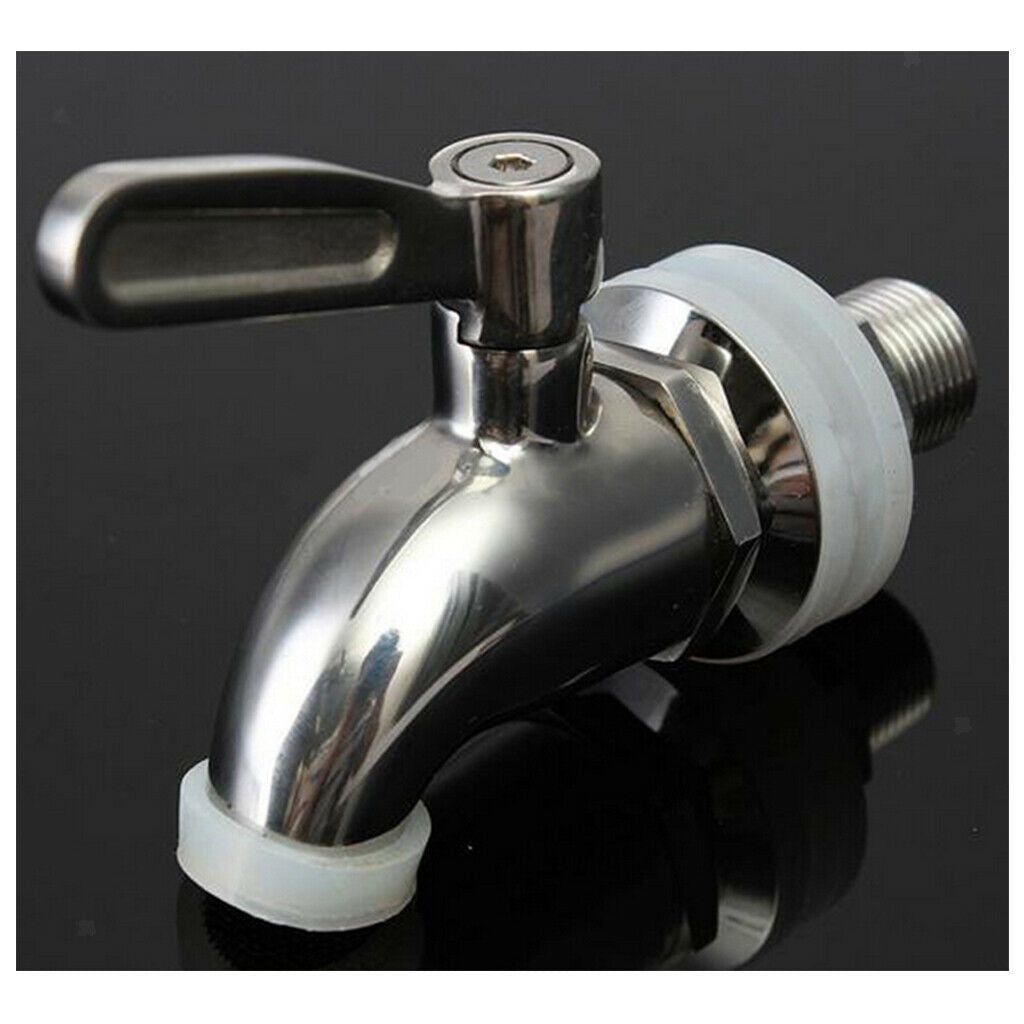 Stainless Steel Beer Beverage Dispenser Faucet Spigot Tap for Bar Pub Party