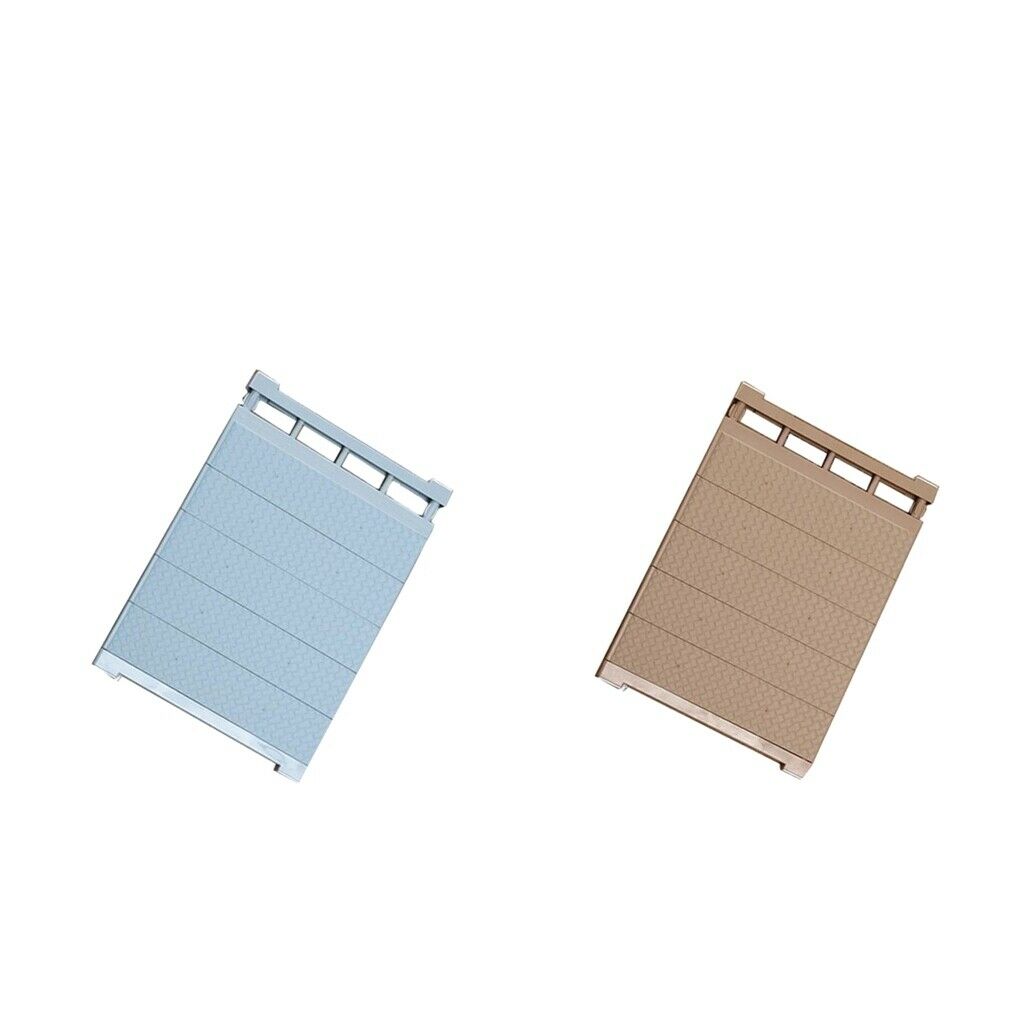 Pack 2 Closet Tension Shelf & Rod Expandable Storage Rack Organizer Divider