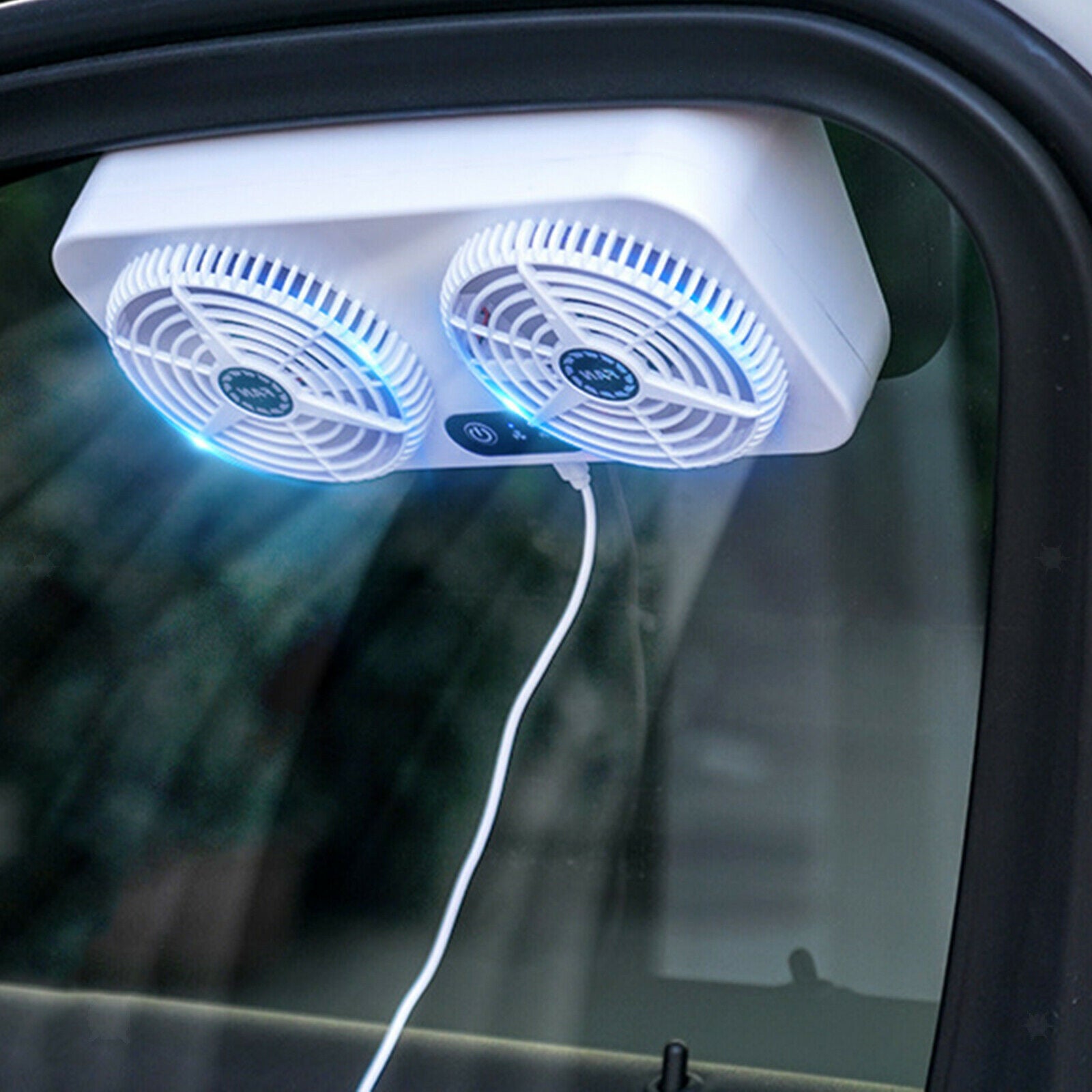 Car ventilation usb circulation exhaust fan radiator air circulation