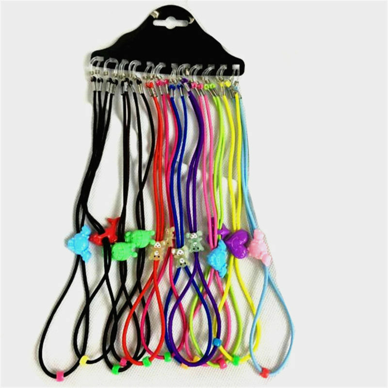 10pc Colorful Children Elastic Glasses Strap Kid Eyeglass Rope Cord Chain Holder