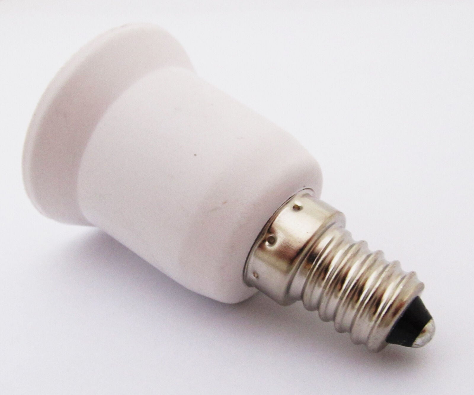 10pcs Base LED Light Bulb Adapter Holder Socket Converter E14 Male to E27 Female