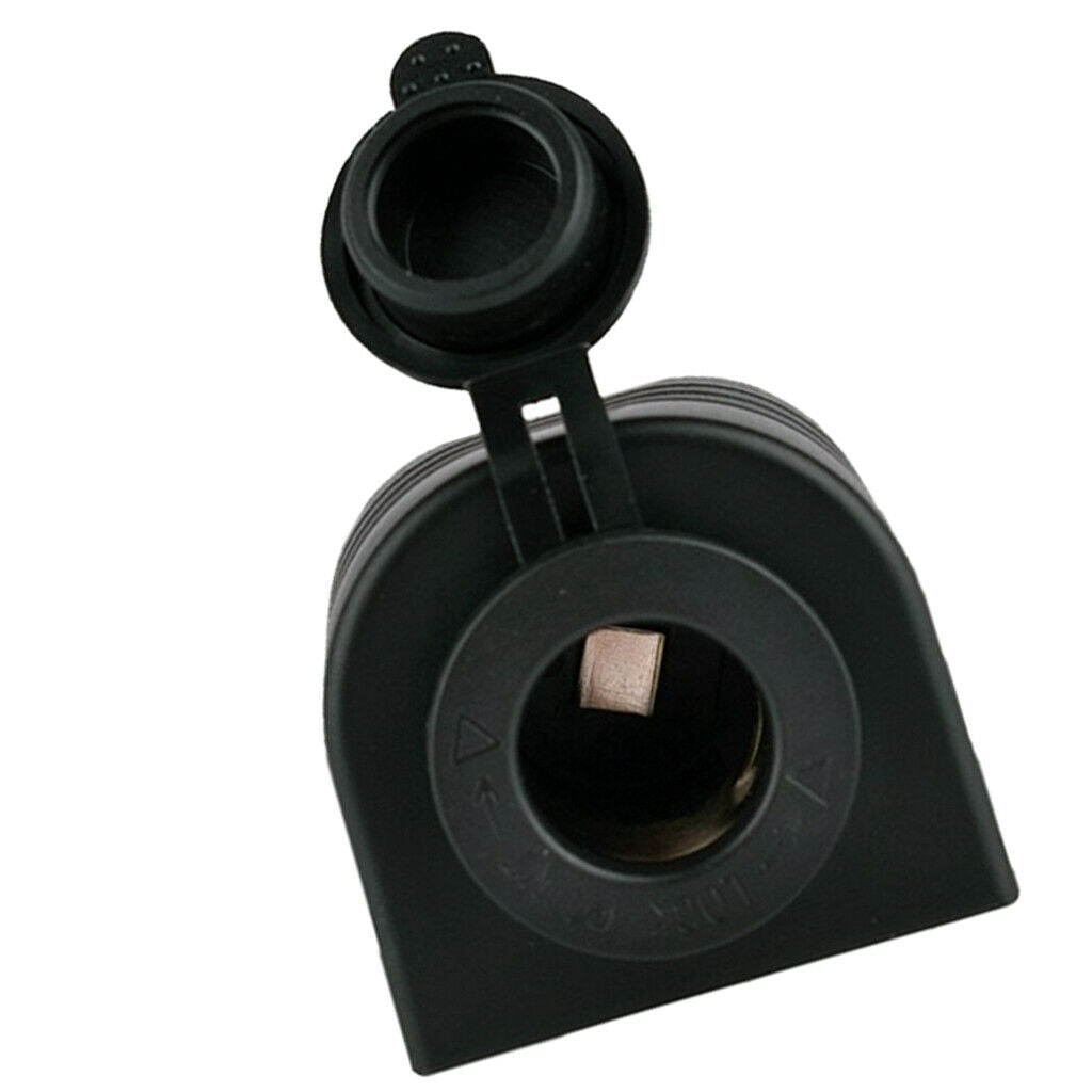 12V/24V 4.2A Universal Cigarette Lighter Socket Plug Connector,Waterproof