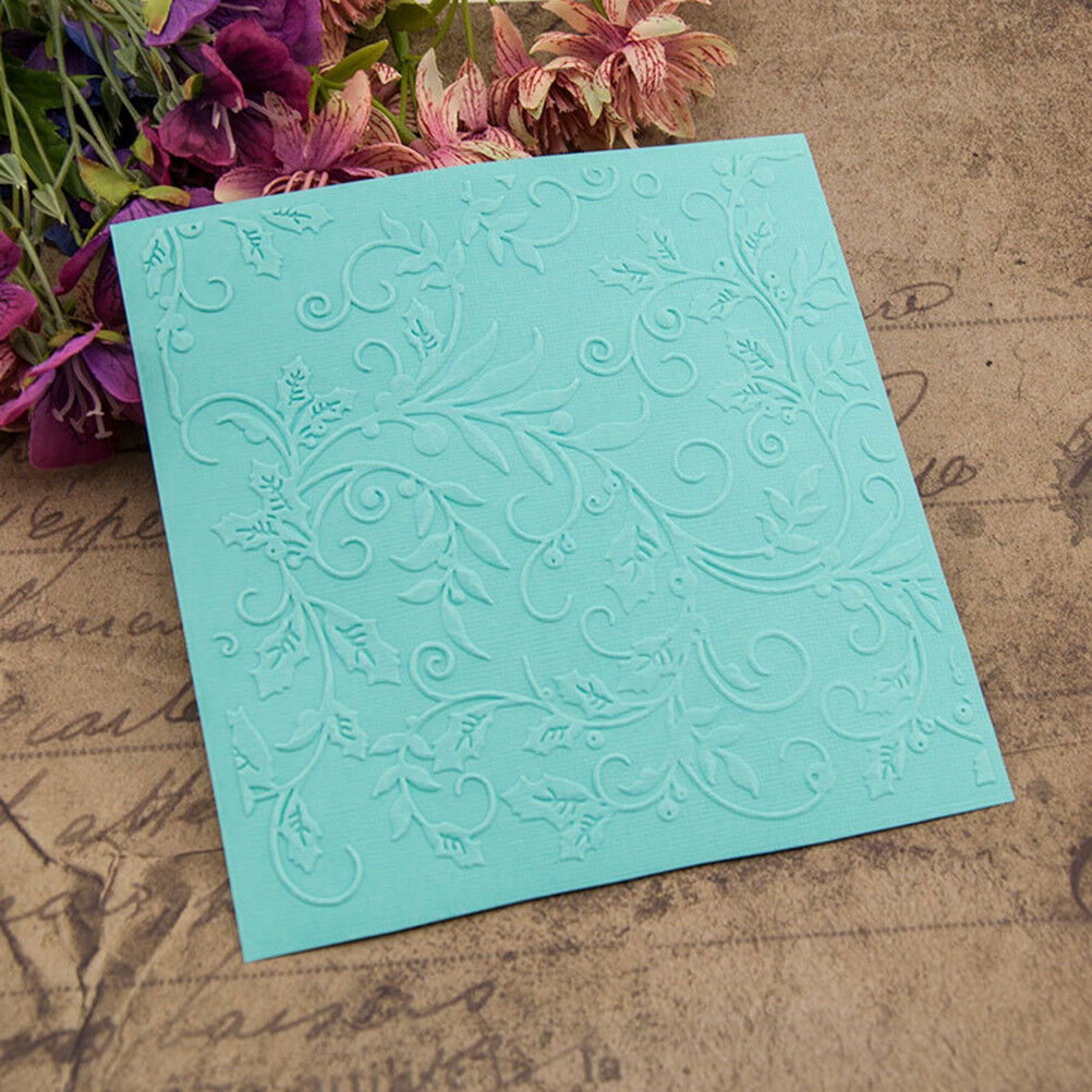 blue grass Embossing folders Plastic Emboss Folder For Scrapbooking DIY ca.l8