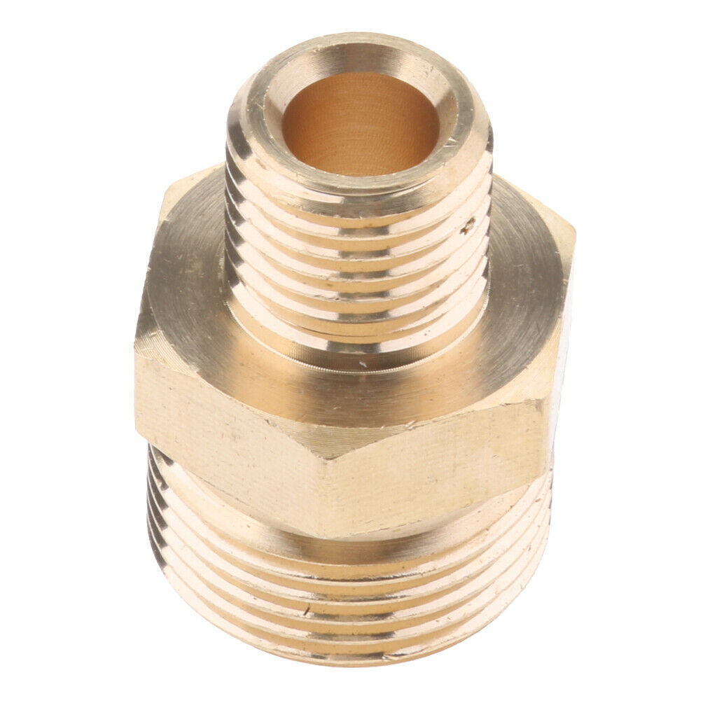 2x Female to Male Screw Threaded HOSE JOINER COUPLING ADAPTOR CONNECTOR A+B