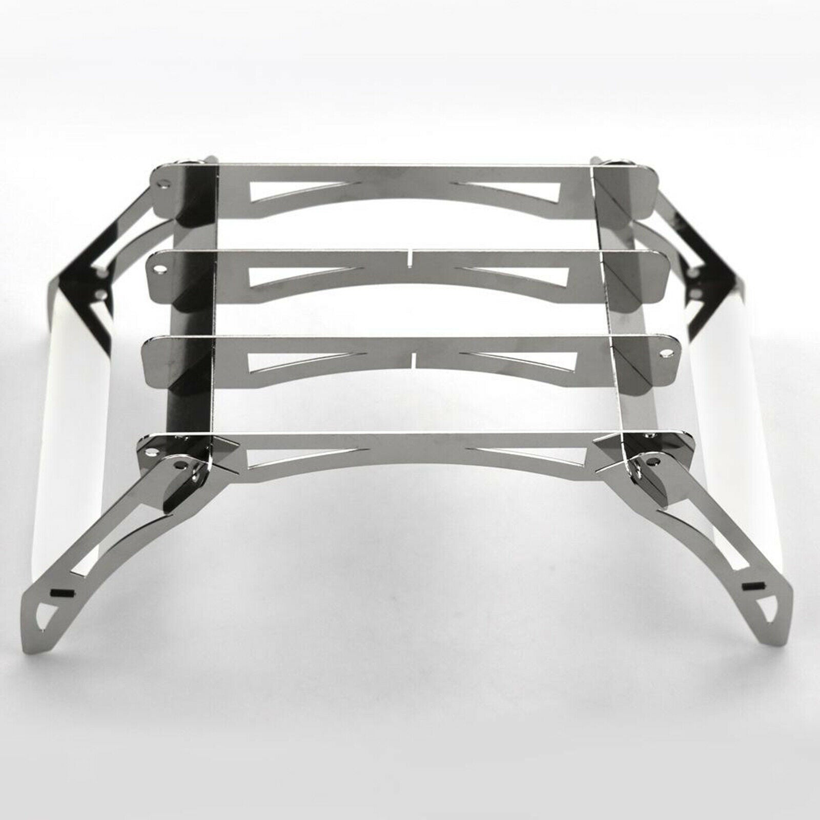 Stainless Steel Foldable Wood Stove Stand Outdoor Pot Holder Bracket Grill