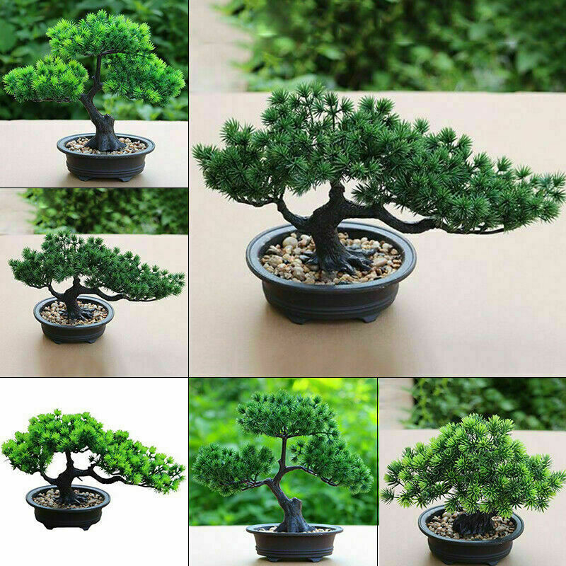 Artificial Home Simulation Bonsai Pine Tree Plant Office DIY Decorative Bonsai