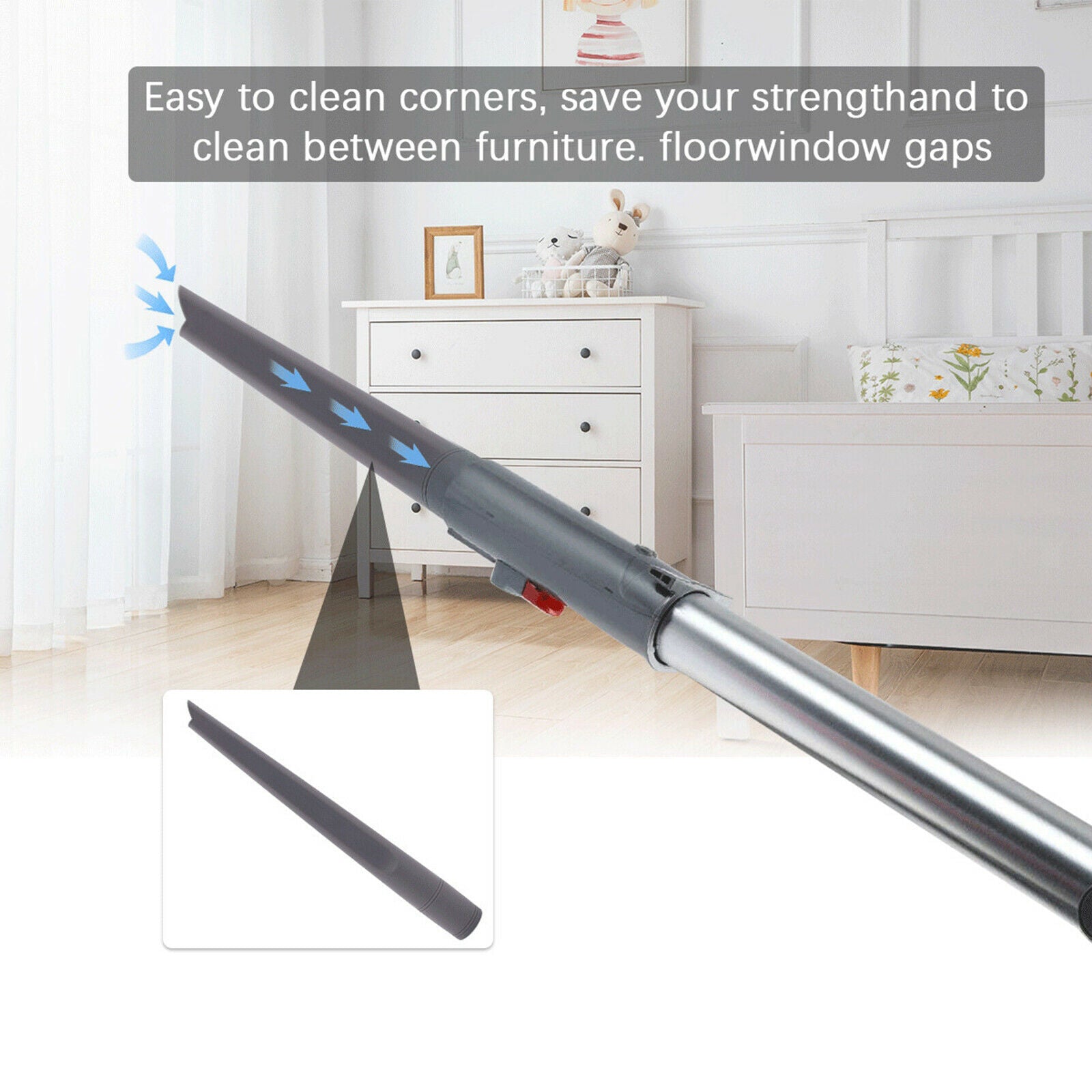 Suction Brush Crevice Tool Dust Brush for Shark Navigator NV352 NV355 NV356E