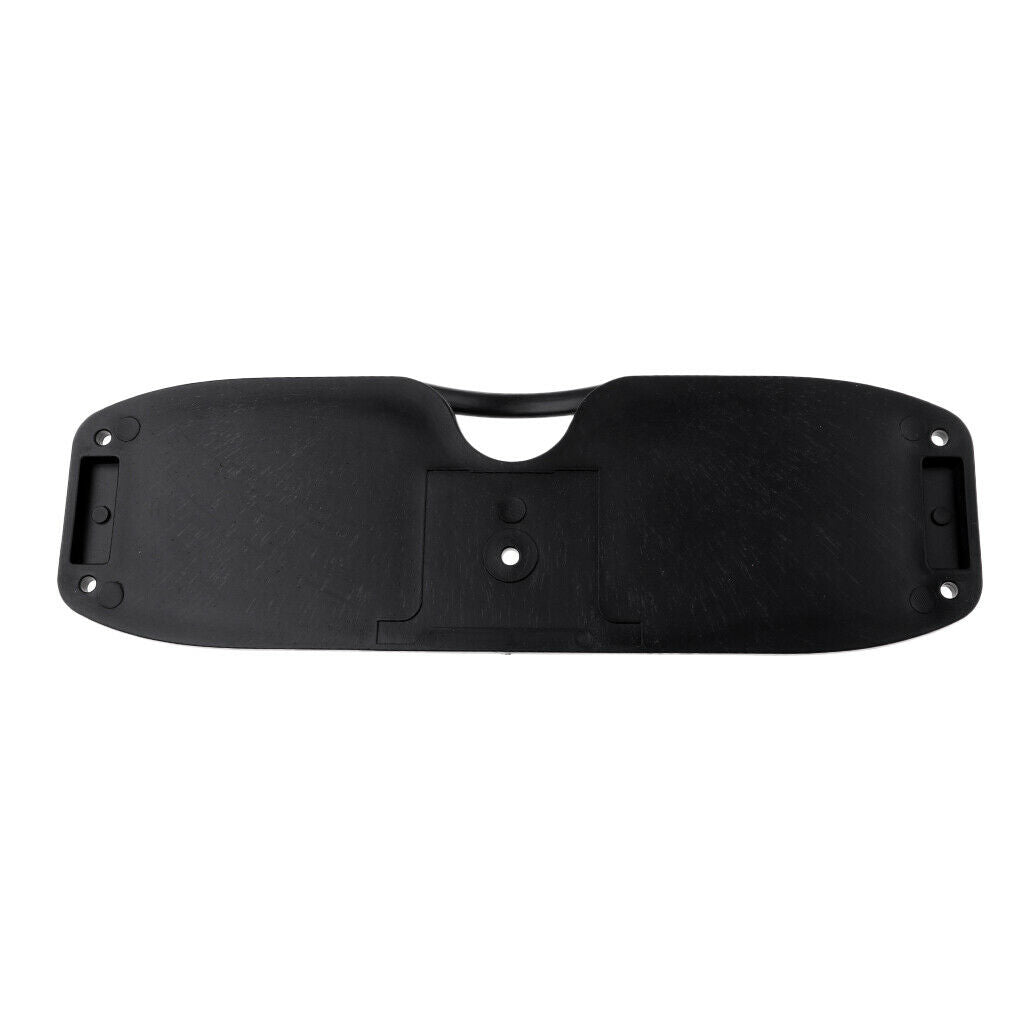 Black Lightweight Transom Plate for Inflatable Boat Rubber Dingy Yacht Fishing
