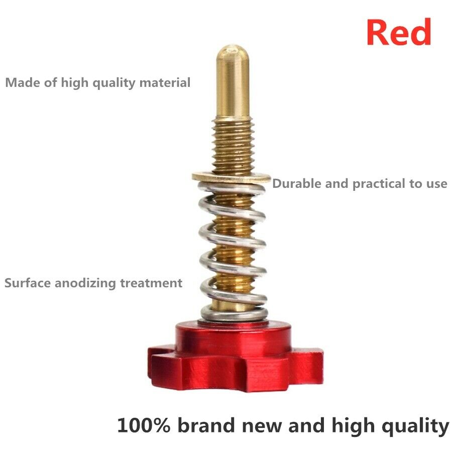Universal Motorcycle Easy Air Fuel Mixture Idle Speed Adjuster Screw Red for PWK
