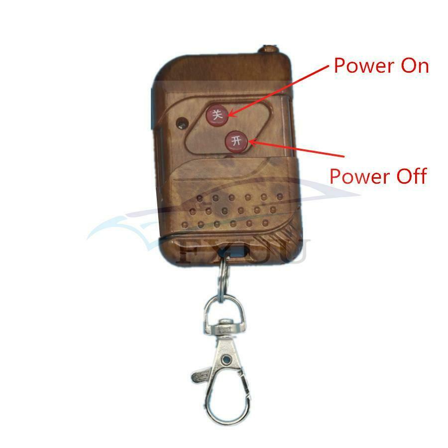 12v Wireless Remote Control Battery Disconnect Cut Off Isolator Master Universal