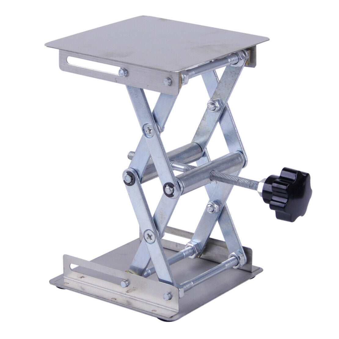 Lab Lifting Platform Stand Scissor Rack Jack Stainless Steel Woodworking An