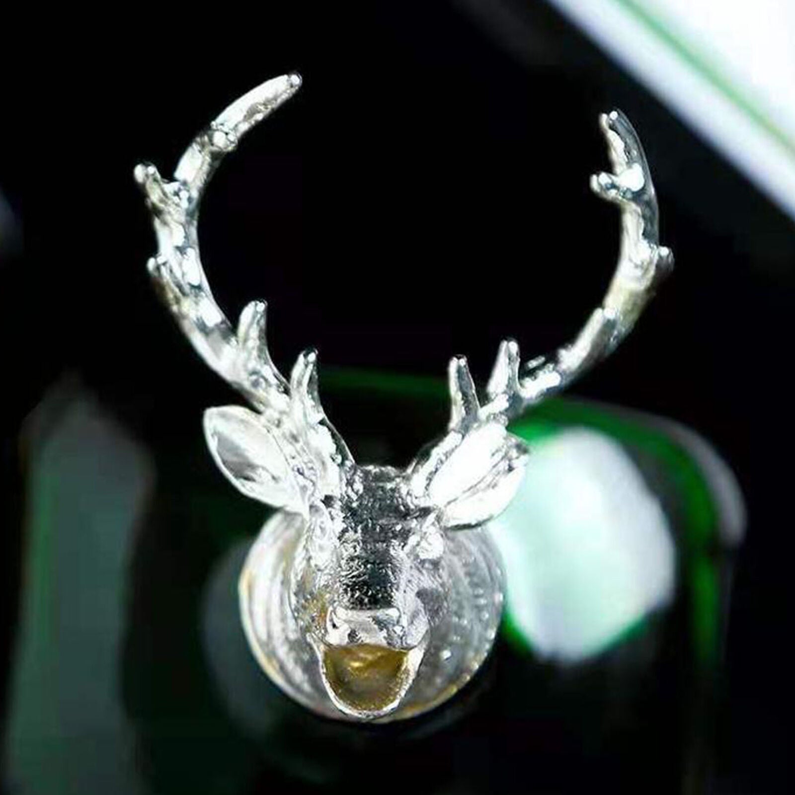 Animal Head-Wine Pourer Spout,Wine Bottle Stopper for Bar and Home Accessories