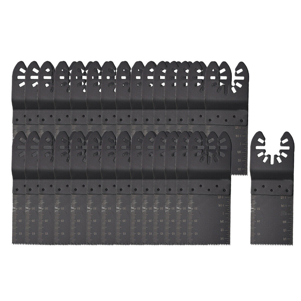 30 Pieces Oscillating Saw Blade DIY Power Tool for Cutting Wood Softer Metal