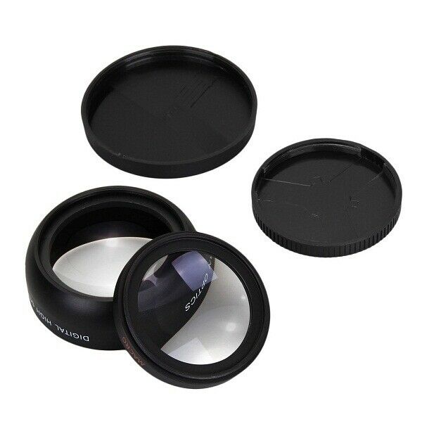 Universal 58mm 0.45X Digital Wide Angle Lens For Canon Nikon Sony Black