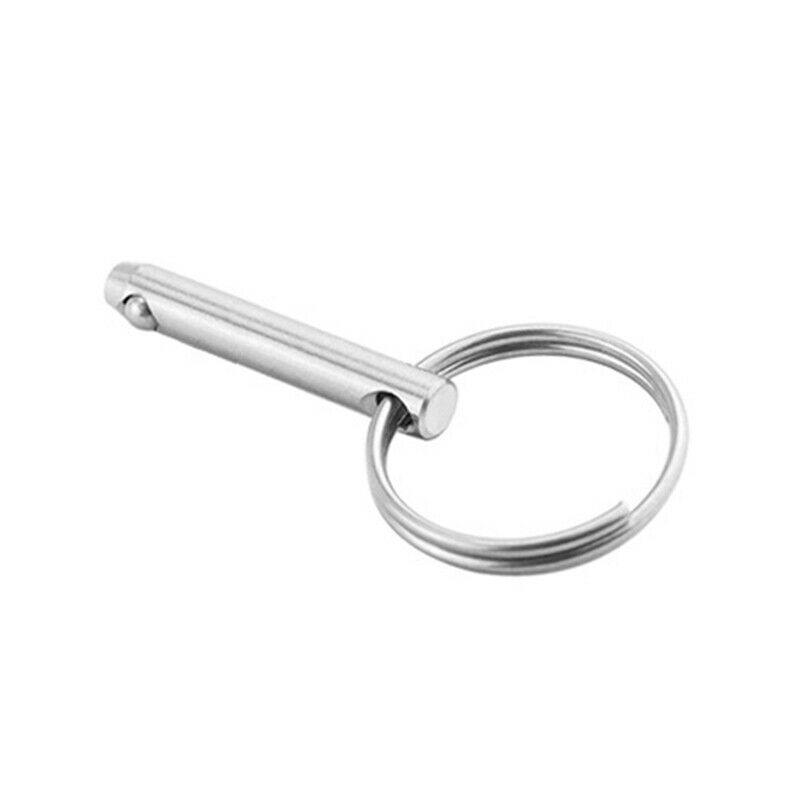 4X Quick Release Pin 1/4" Stainless Steel For Boat Bimini Top Marine Hardware US