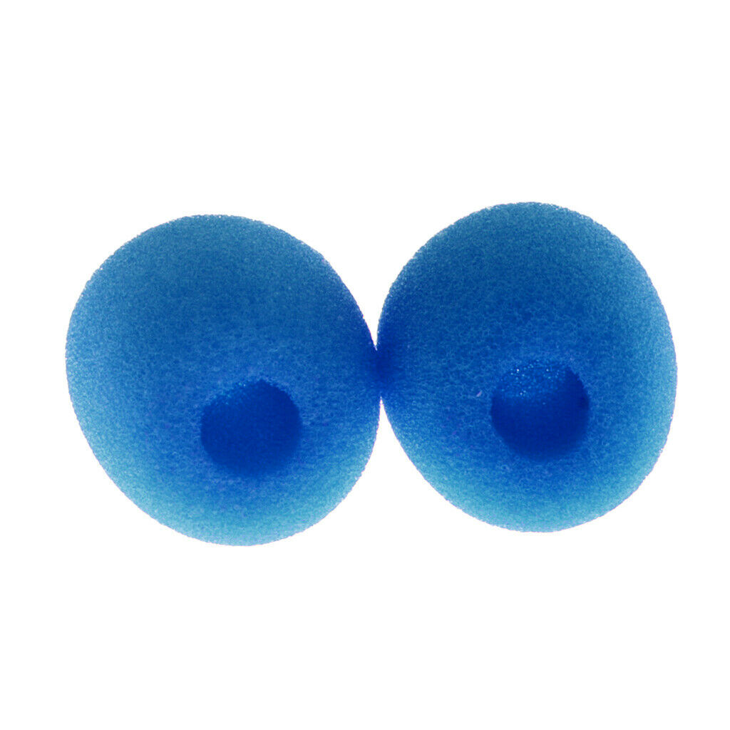 Mini Microphone Sponge Cover Windscreen Pack Of 20pcs - Blue Mic Covers