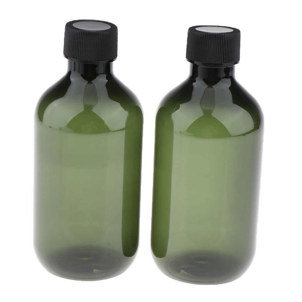 4Pcs 300ml Lotion Bottle Liquid Container Travel Storage Conditioner Tube