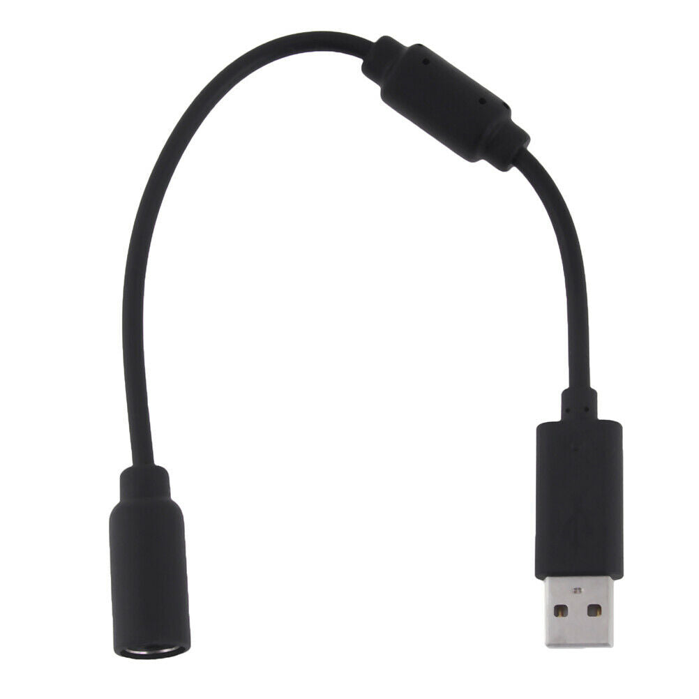 Wired controller usb breakaway cable adapter lead for 360 guitar hero  iu BsBIA
