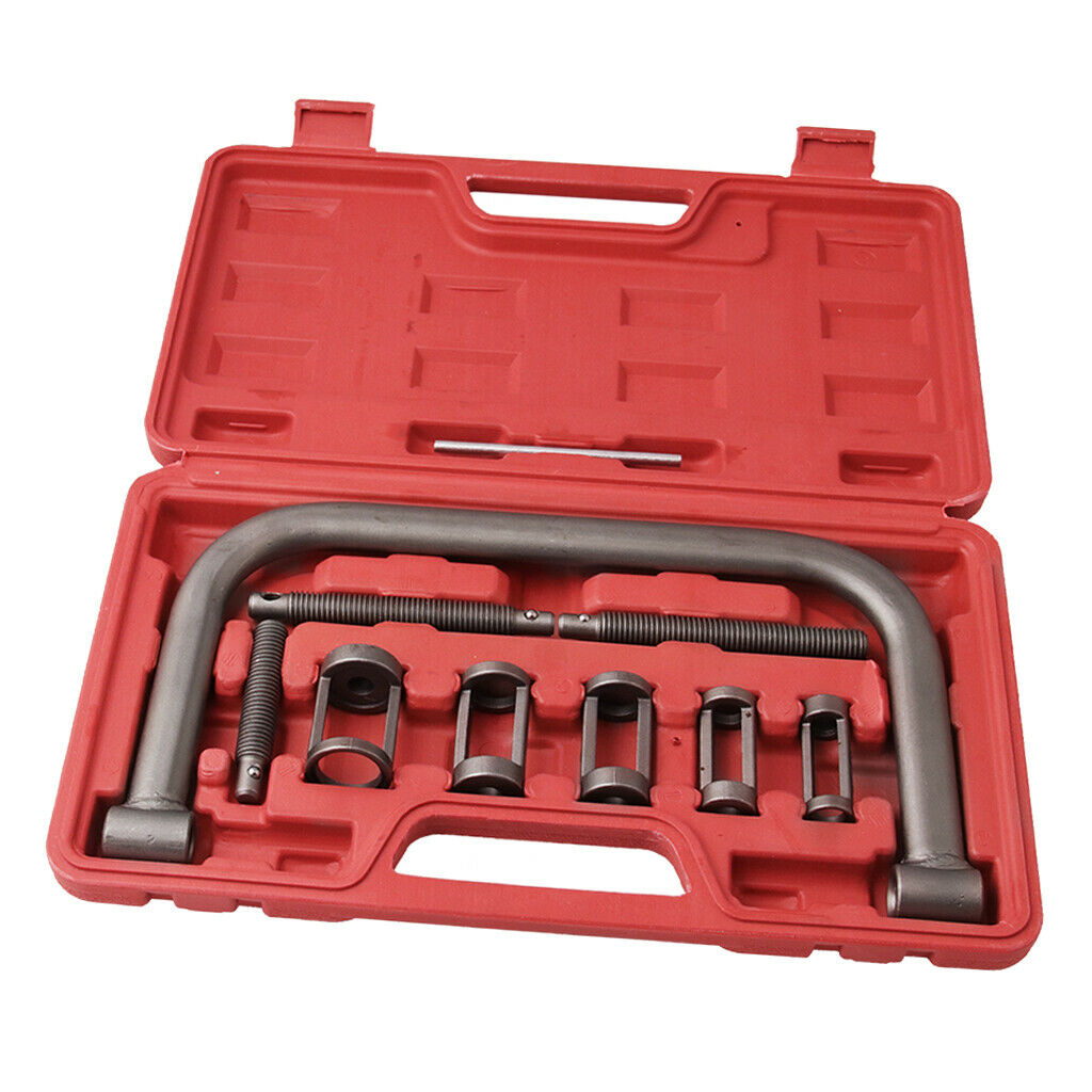 Auto Valve C Clamp Spring Compressor Kit Safe Solid Steel Professional
