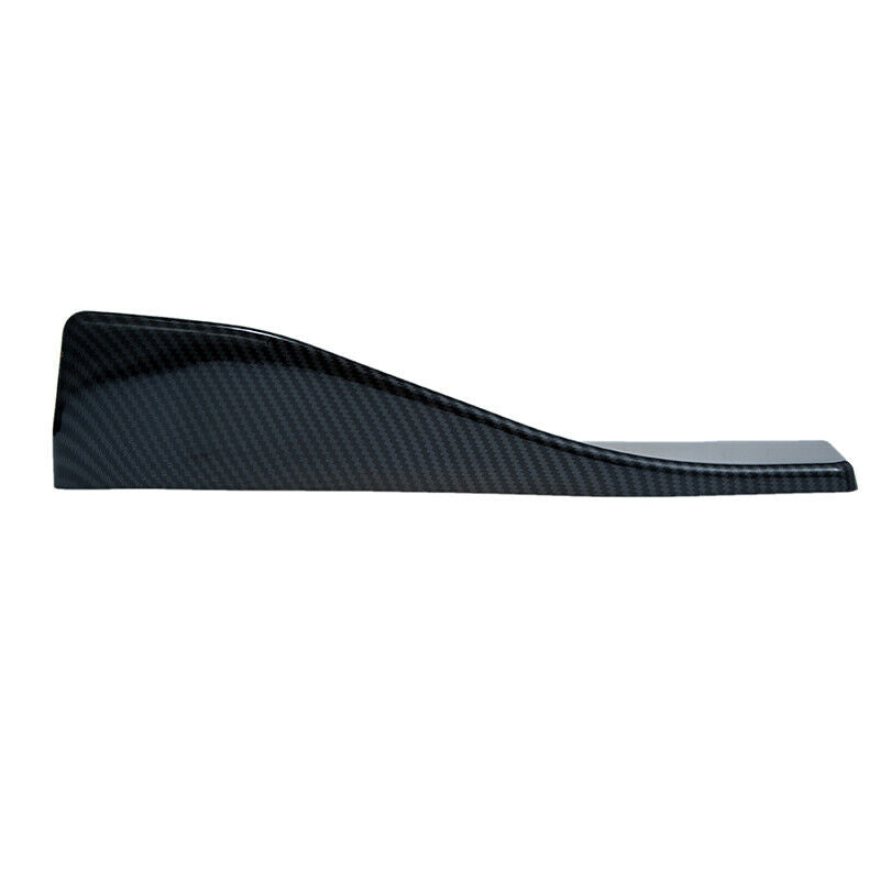 Carbon Fiber Auto Car Bumper Spoiler Rear Lip Side Skirt Splitter Winglet Wing