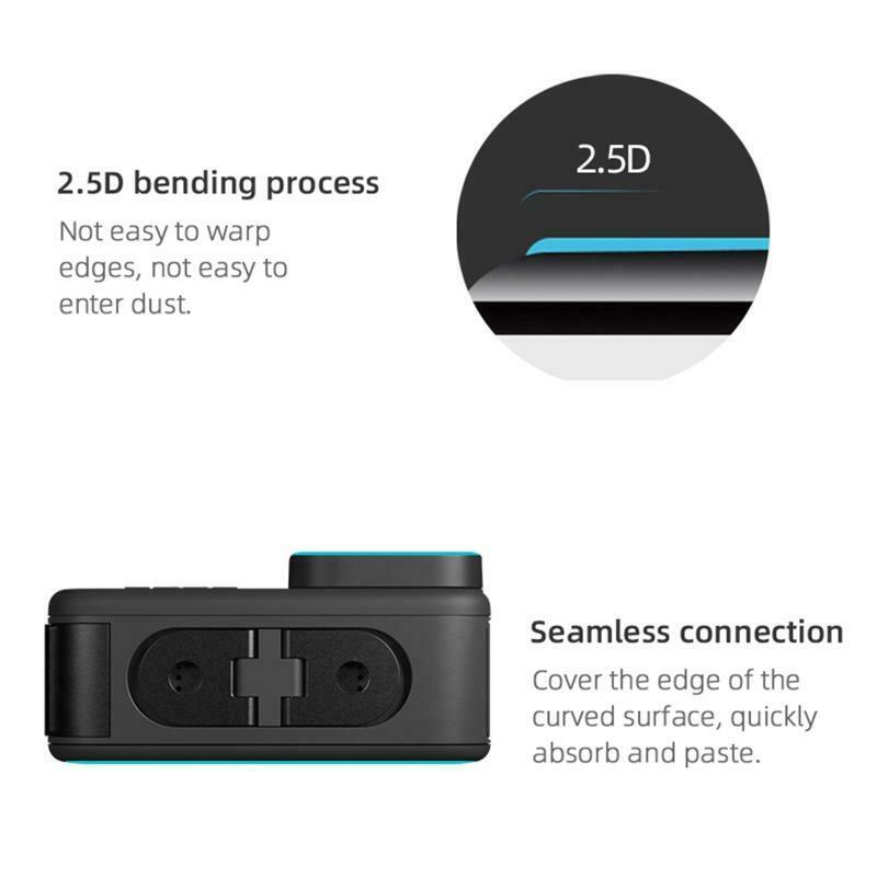 Protective Film H-D Tempered Glass Screen Protector For GoPro- Hero 9 Camera