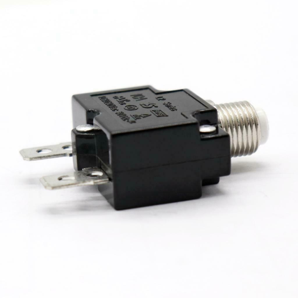 10Amp Push Button Circuit Breaker Resettable Overload Protector Switch