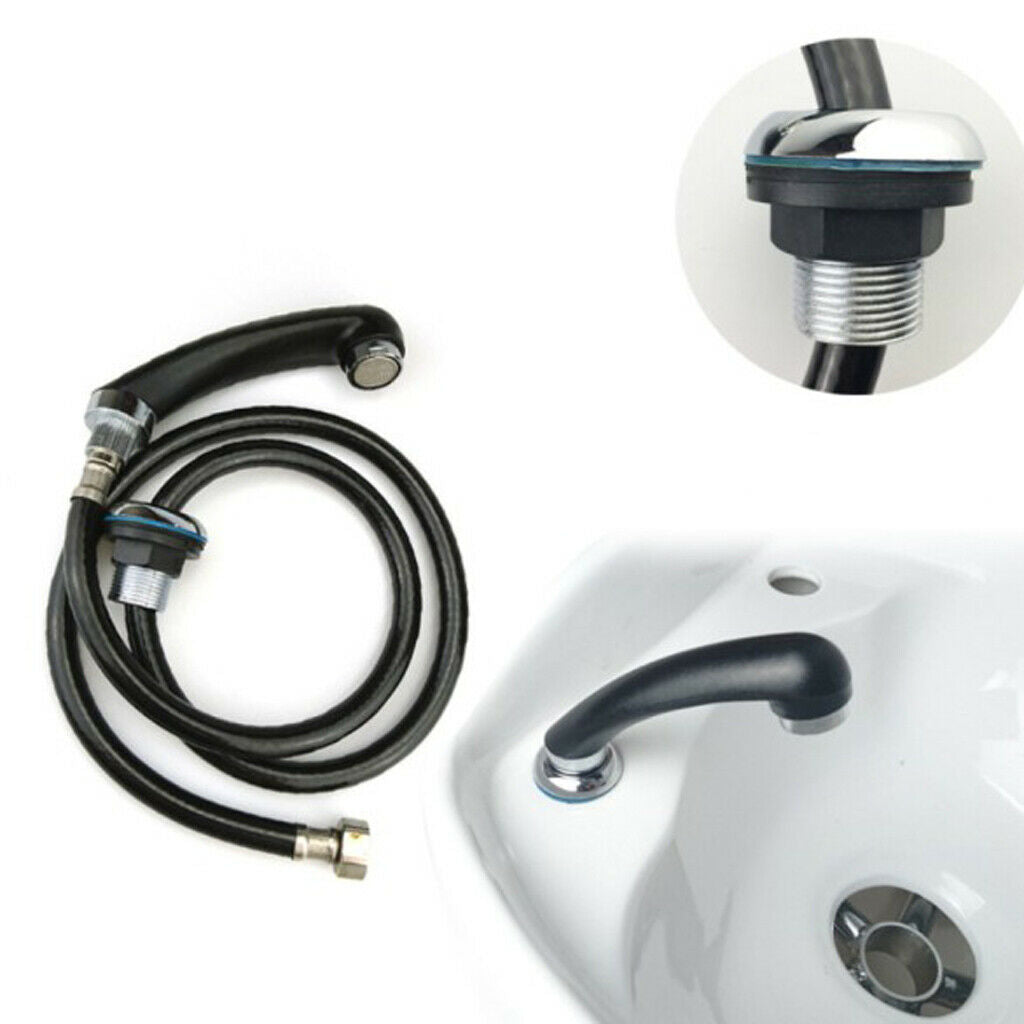 Faucet Tube Water Sprayer Rustproof Wash Shampoo Sprayer for Salon Babershop