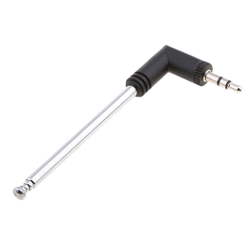 4 Section Telescoping Stainless Steel AM FM Radio Antenna 3.5mm Connector