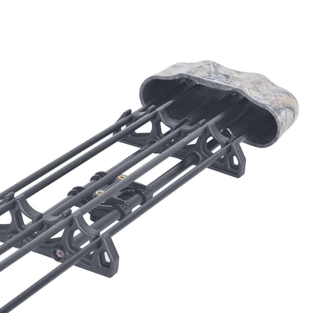 Archery Arrow Quiver Holder For Compound Bow Hunting Shooting Holds 5 Arrow
