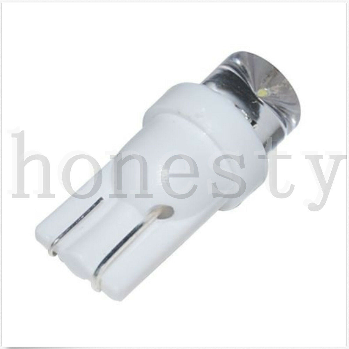 10PCS T10 Car White Bright LED 194  SMD 0.2W  Wedge Side light Bulb lamp 12V